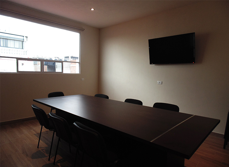 Sala de juntas y eventos empresariales